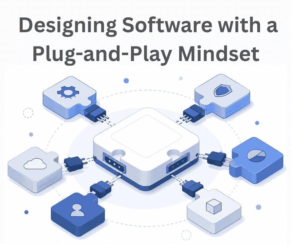 Beyond Monoliths: Designing Software with a Plug-and-Play Mindset