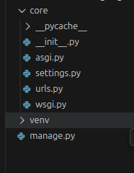 Project Structure Initial