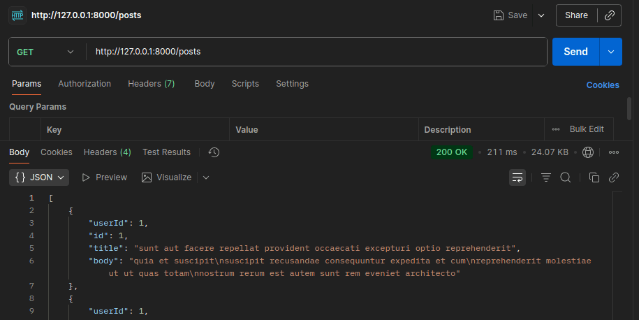 First Request With Caching